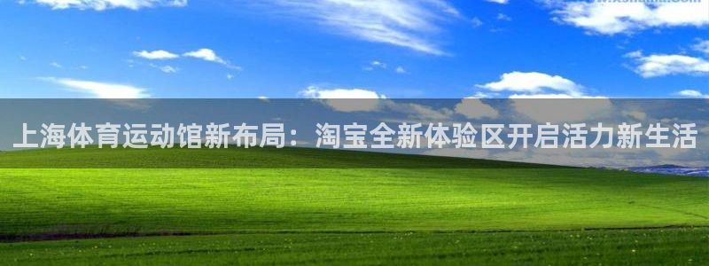 谈球吧体育官网：上海体育运动馆新布局：淘宝全新体验区开启活力新生活